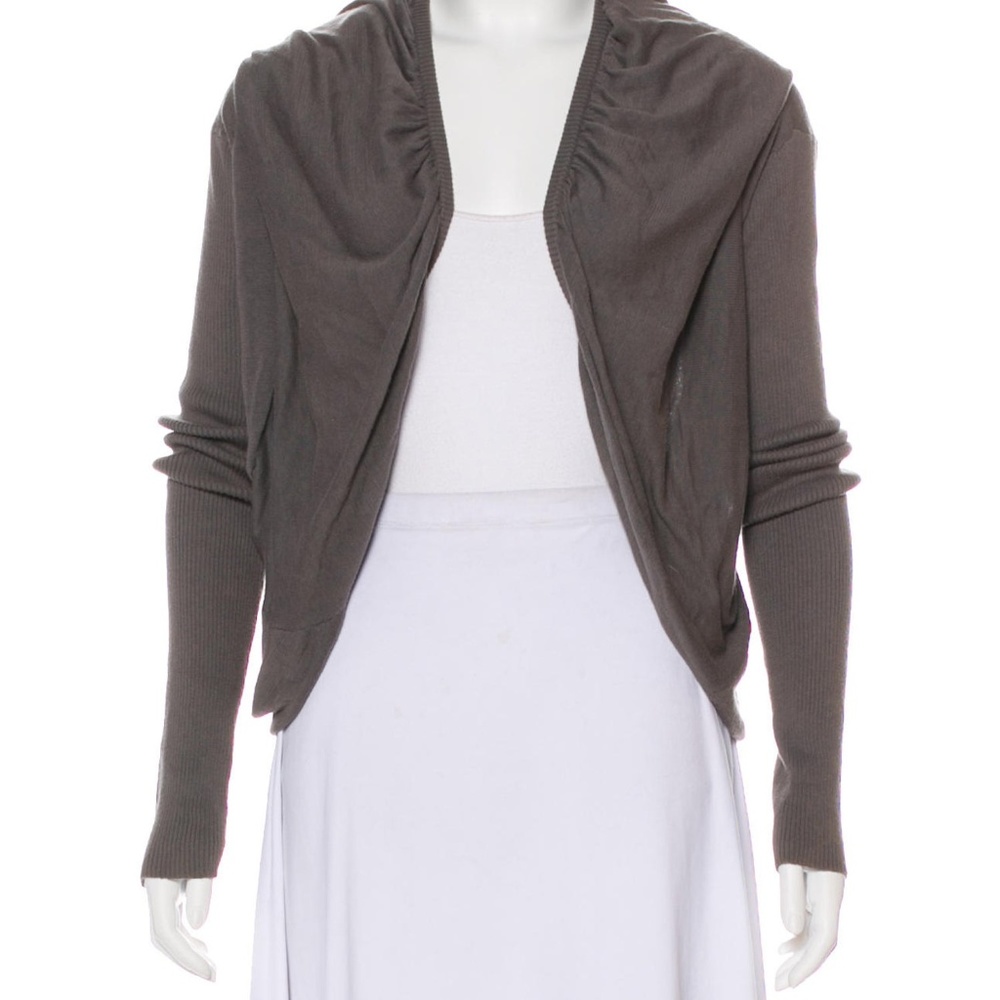 James Perse ruched cardigan